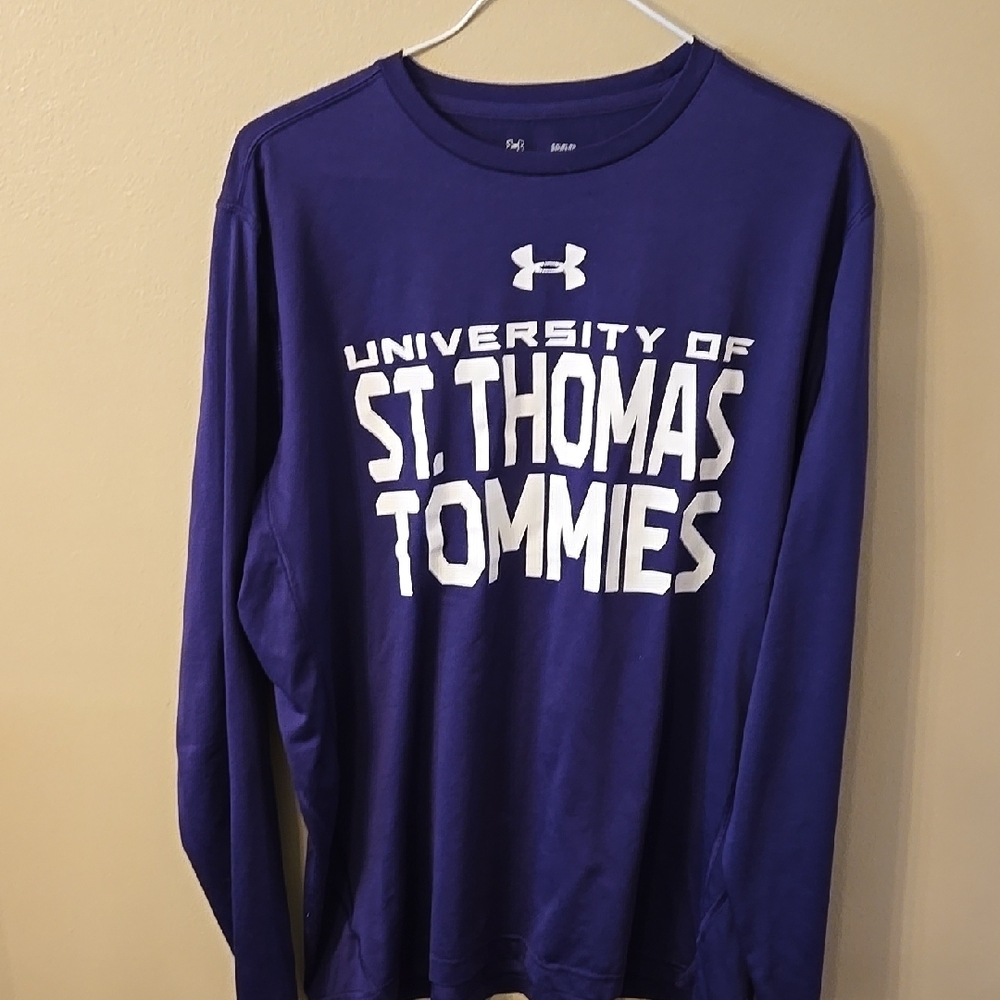 Under Armour Purple University of St. Thomas Tommies Long Sleeve Shirt